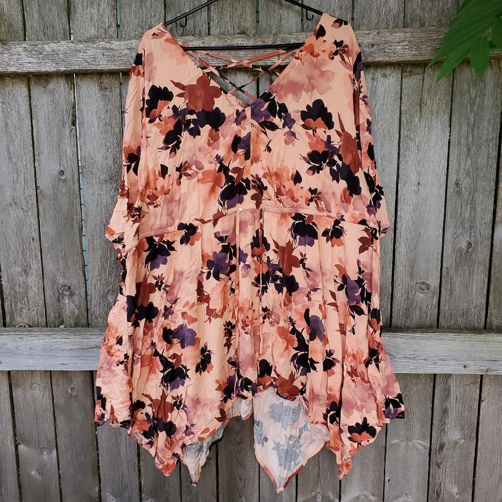 Torrid Babydoll Tunic Top
